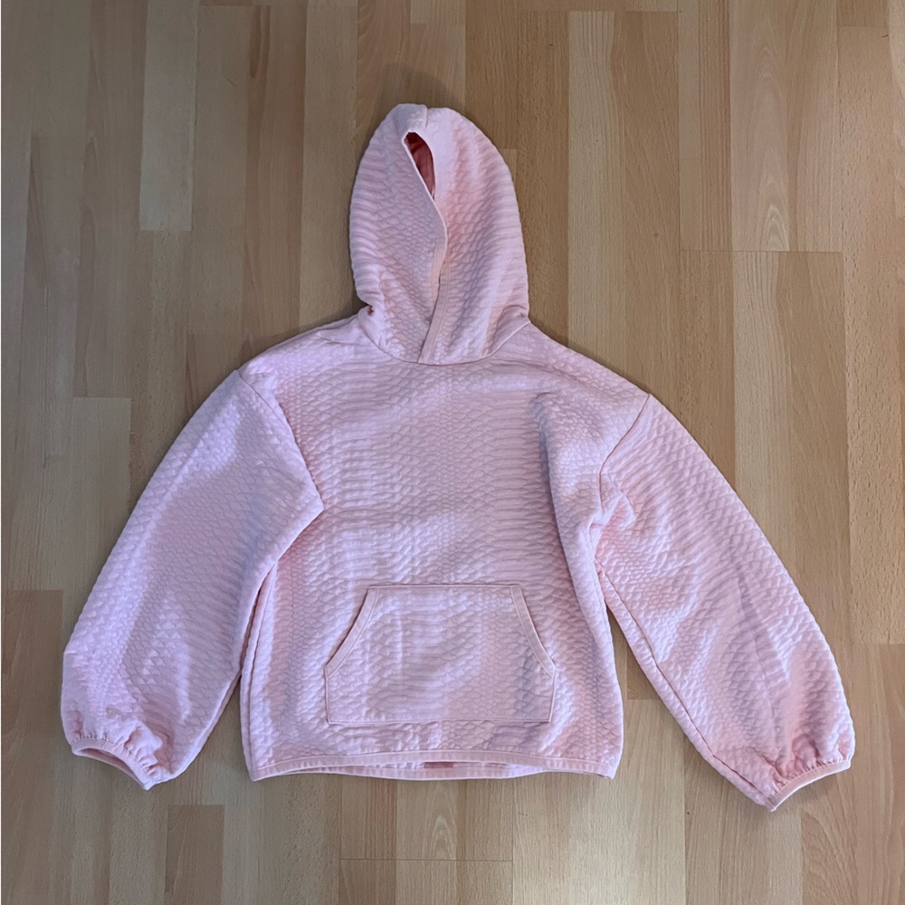 DSG Light Pink Quilted Sweatshirt